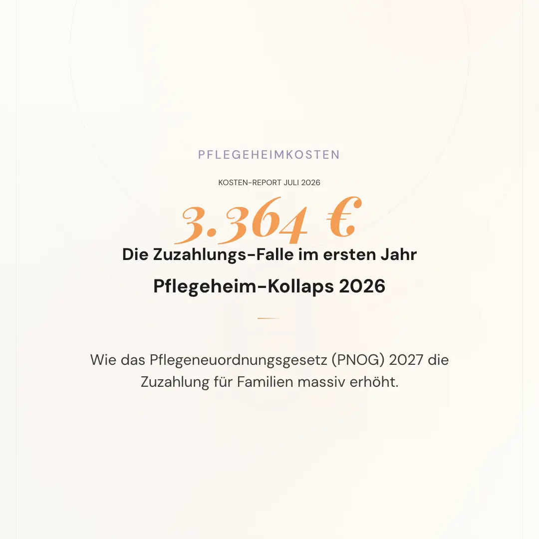 Pflegeheim-Kollaps 2026: Die Zuzahlungs-Falle