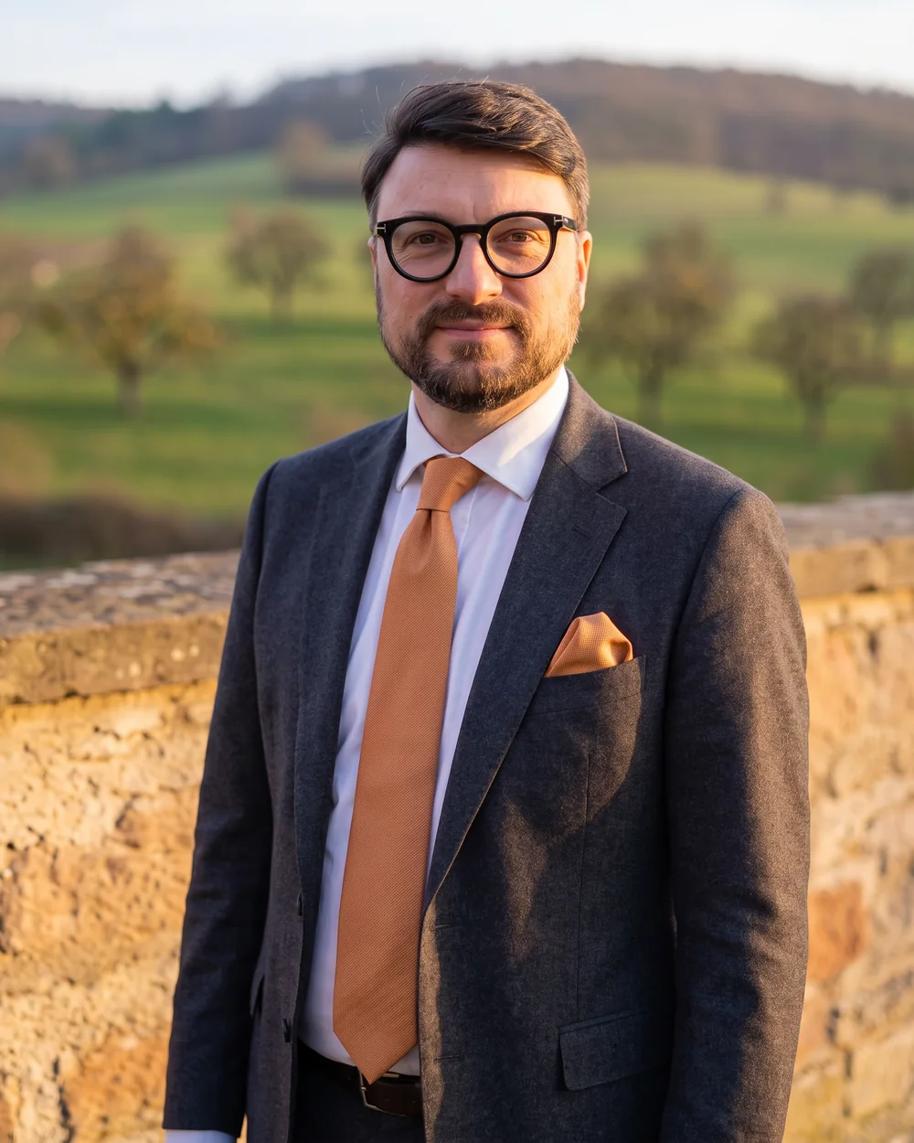 Sebastian Schugar, Inhaber von Thalpos Pflegevermittlung, für Karben
