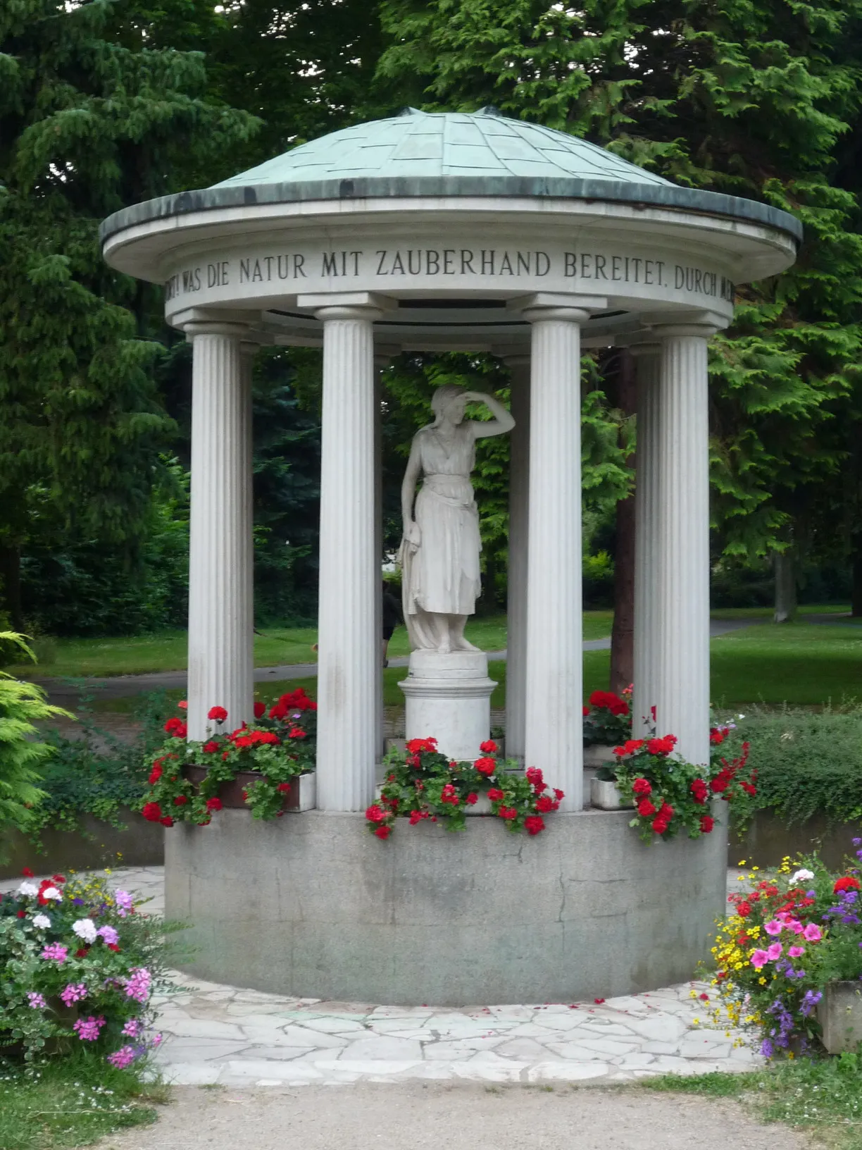 Entspannung im Bad Vilbeler Kurpark