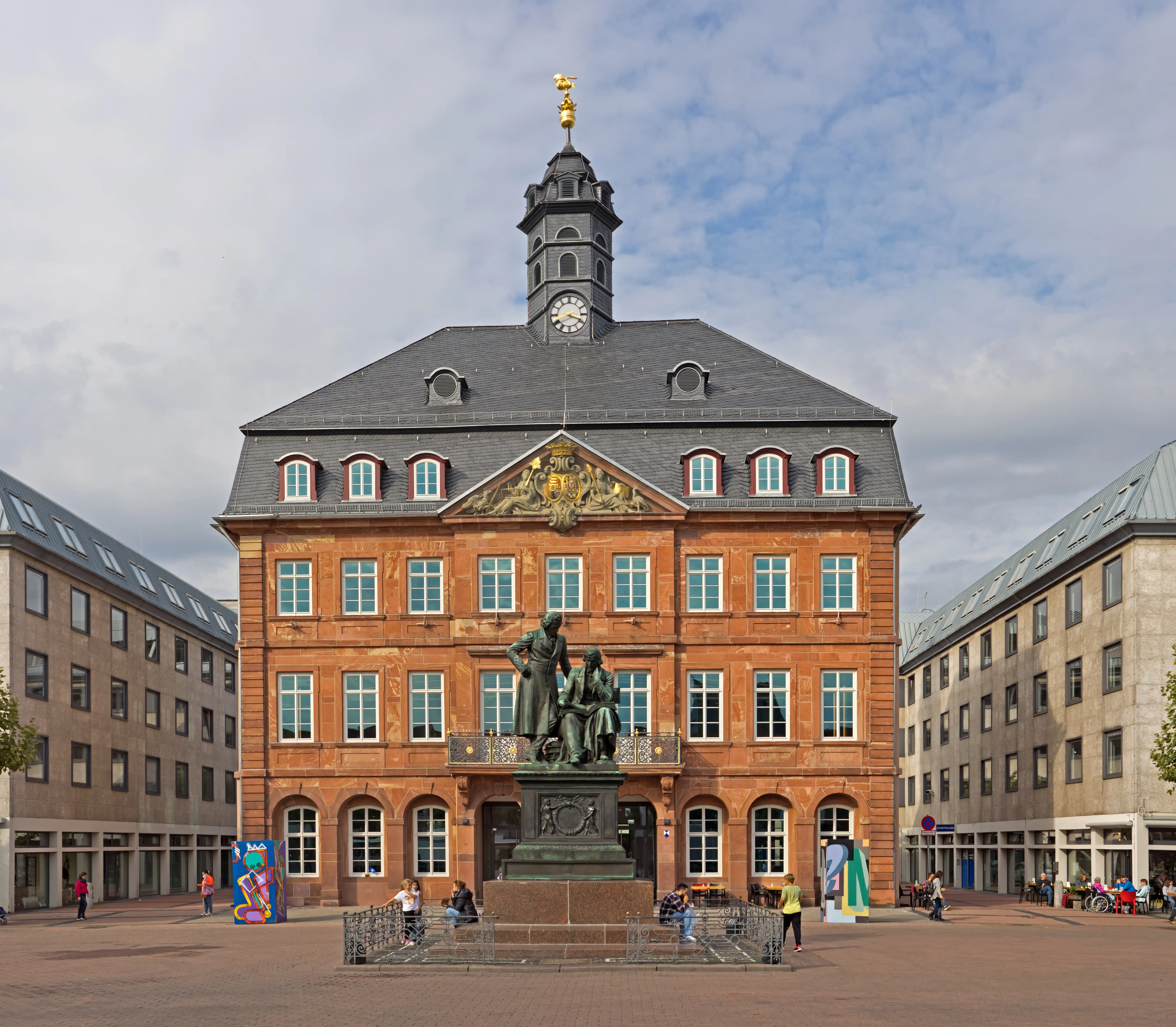 Brüder-Grimm-Denkmal Hanau
